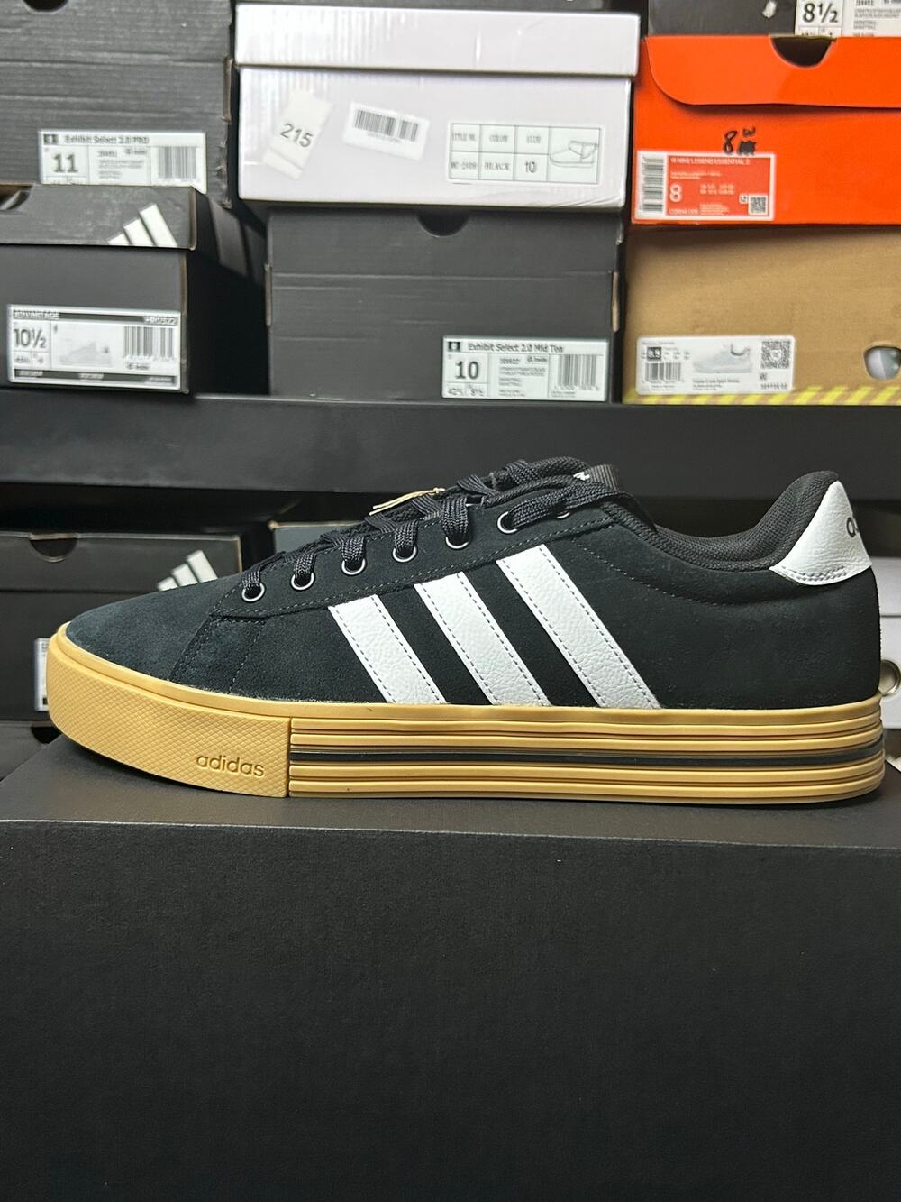 adidas Daily 4.0 Black Gum / $70 Retail!! / Size 9.5M (10.5W)  / Brand New!!